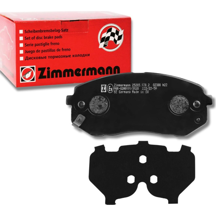 Bremsbelagsatz, Scheibenbremse 25205.170.2 Bremsbelagsatz, Scheibenbremse 25205.170.2