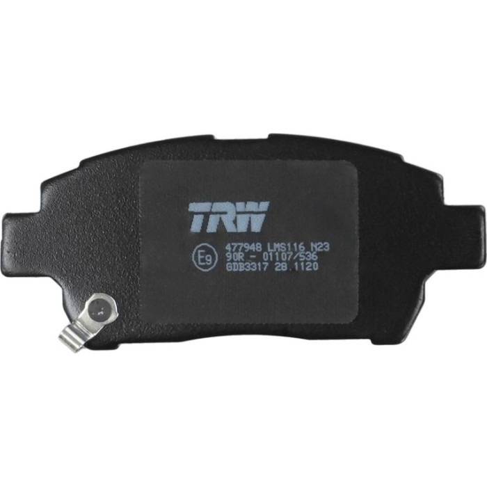 TRW GDB3317 Bremsbelagsatz, Scheibenbremse COTEC