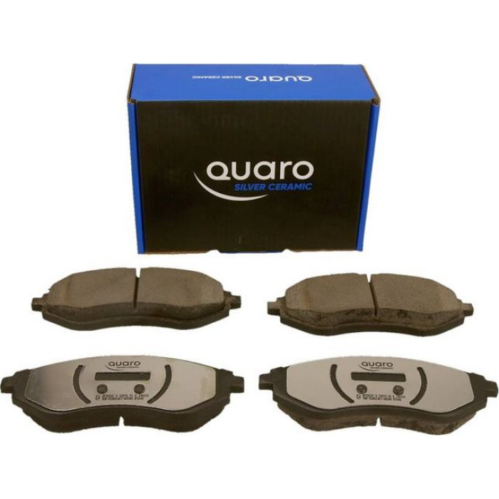 QUARO QP3922C Bremsbelagsatz, Scheibenbremse SILVER CERAMIC