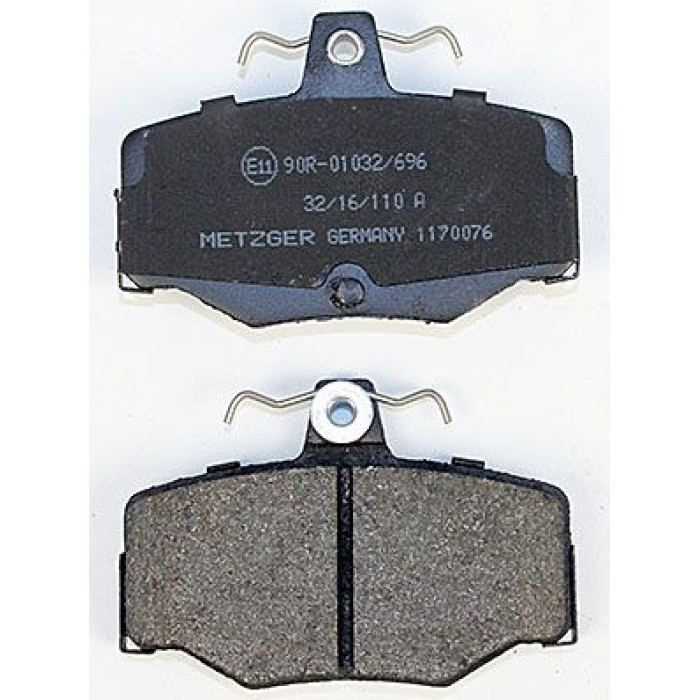 Metzger 1170076 Bremsbelagsatz, Scheibenbremse Metzger 1170076 Bremsbelagsatz, Scheibenbremse