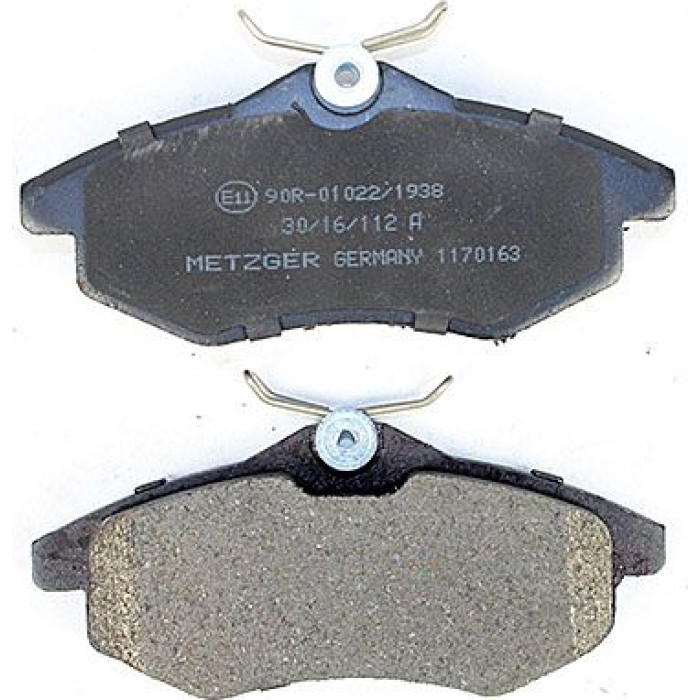 Metzger 1170163 Bremsbelagsatz, Scheibenbremse Metzger 1170163 Bremsbelagsatz, Scheibenbremse