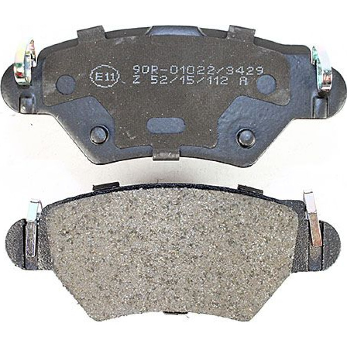 Metzger 1170809 Bremsbelagsatz, Scheibenbremse