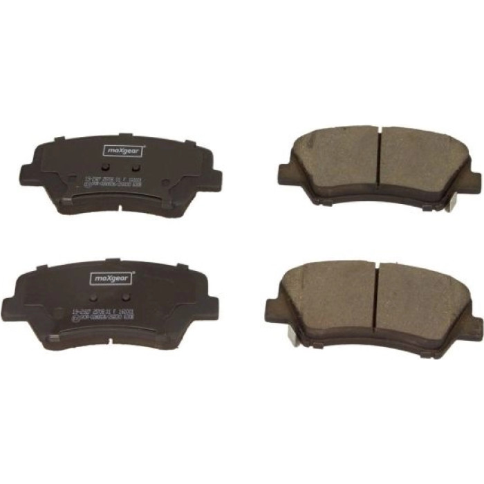 Maxgear 19-2927 Bremsbelagsatz, Scheibenbremse