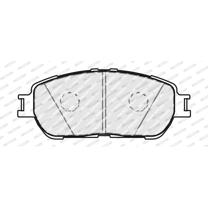 Ferodo FDB4126 Bremsbelagsatz, Scheibenbremse PREMIER ECO FRICTION