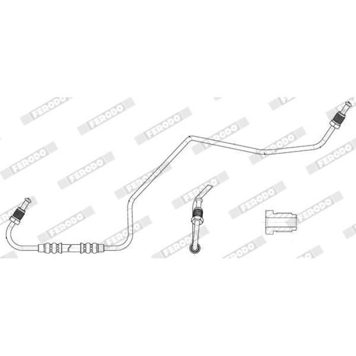 Ferodo FHY3349 Bremsschlauch Ferodo FHY3349 Bremsschlauch