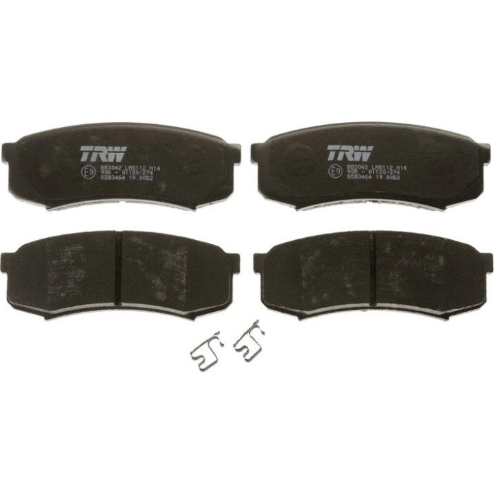 TRW GDB3464 Bremsbelagsatz, Scheibenbremse COTEC TRW GDB3464 Bremsbelagsatz, Scheibenbremse COTEC
