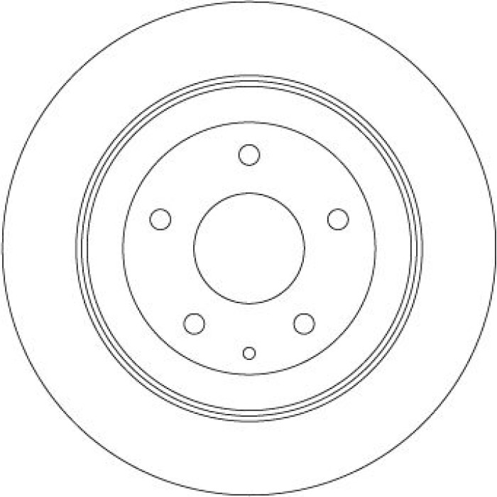 TRW DF8053 Bremsscheibe