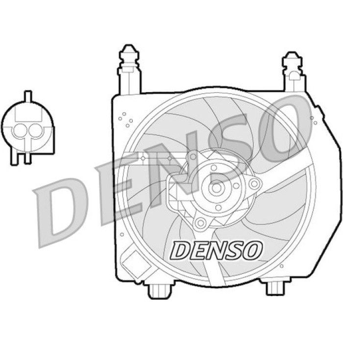 Denso DER10006 Lüfter, Motorkühlung Denso DER10006 Lüfter, Motorkühlung