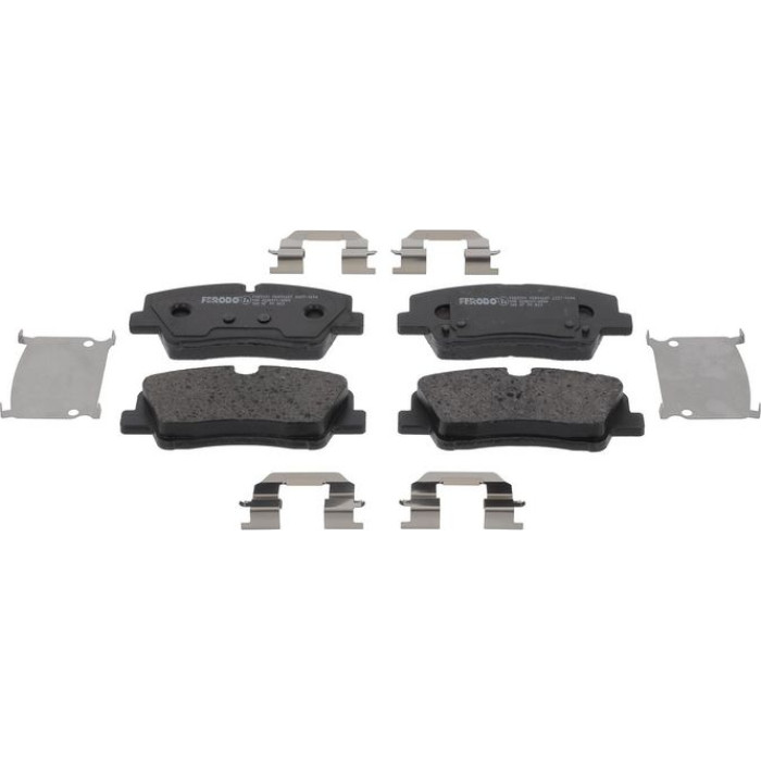Ferodo FDB5391 Bremsbelagsatz, Scheibenbremse PREMIER ECO FRICTION