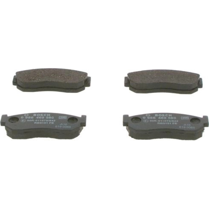 BOSCH 0 986 469 580 Bremsbelagsatz, Scheibenbremse BOSCH 0 986 469 580 Bremsbelagsatz, Scheibenbremse