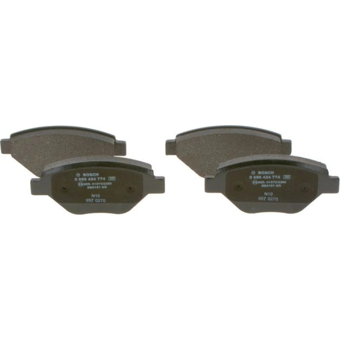 BOSCH 0 986 424 774 Bremsbelagsatz, Scheibenbremse
