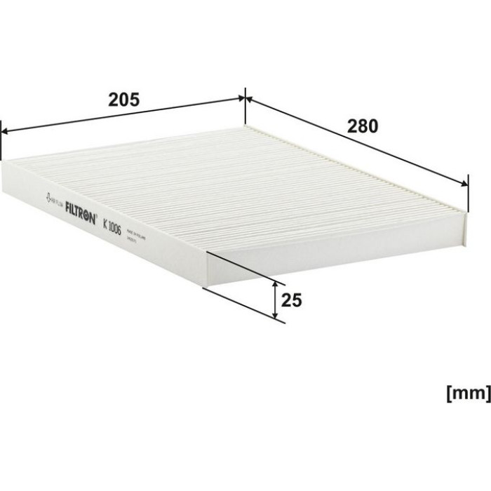 Filtron K 1006 Filter, Innenraumluft Filtron K 1006 Filter, Innenraumluft