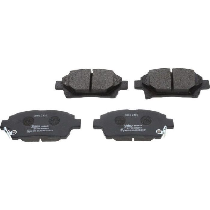 Valeo 302621 Bremsbelagsatz, Scheibenbremse ESSENTIAL