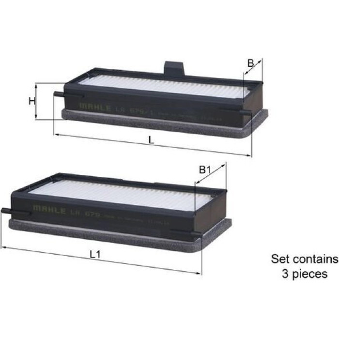 Knecht LA 679/S Filter, Innenraumluft