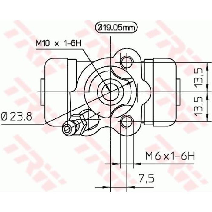 TRW BWD266 Radbremszylinder TRW BWD266 Radbremszylinder