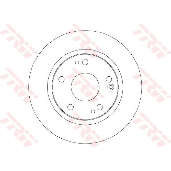 TRW DF6704 Bremsscheibe