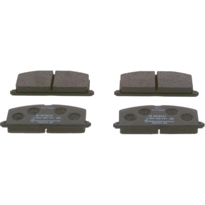 BOSCH 0 986 468 701 Bremsbelagsatz, Scheibenbremse BOSCH 0 986 468 701 Bremsbelagsatz, Scheibenbremse