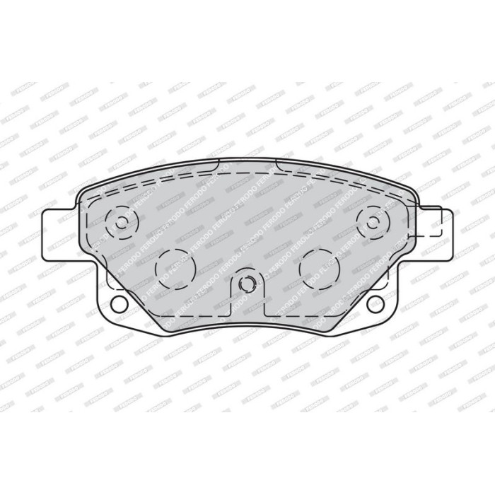 Ferodo FVR1930 Bremsbelagsatz, Scheibenbremse PREMIER ECO FRICTION Ferodo FVR1930 Bremsbelagsatz, Scheibenbremse PREMIER ECO FRICTION