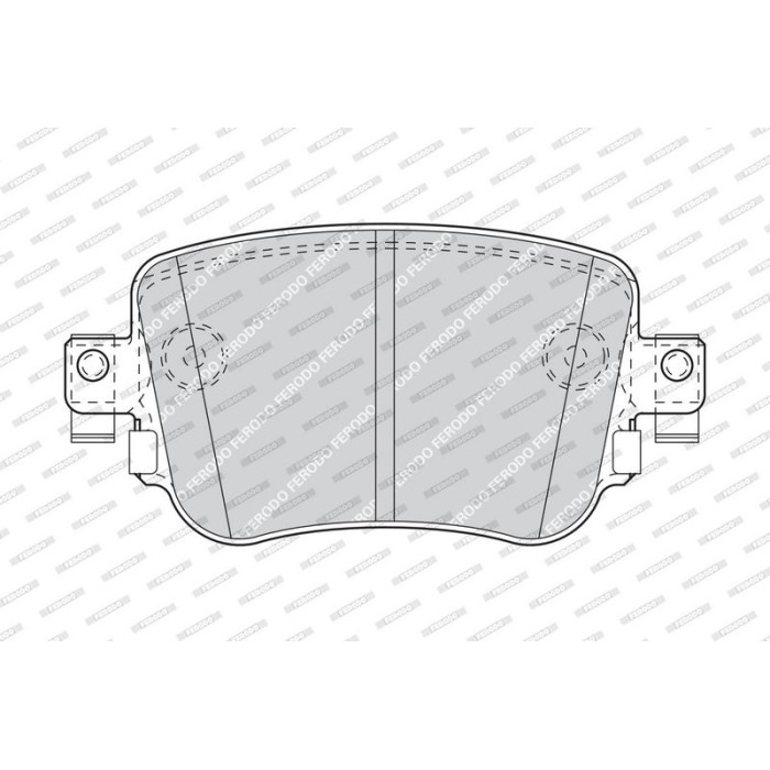 Ferodo FDB4485 Bremsbelagsatz, Scheibenbremse PREMIER ECO FRICTION Ferodo FDB4485 Bremsbelagsatz, Scheibenbremse PREMIER ECO FRICTION