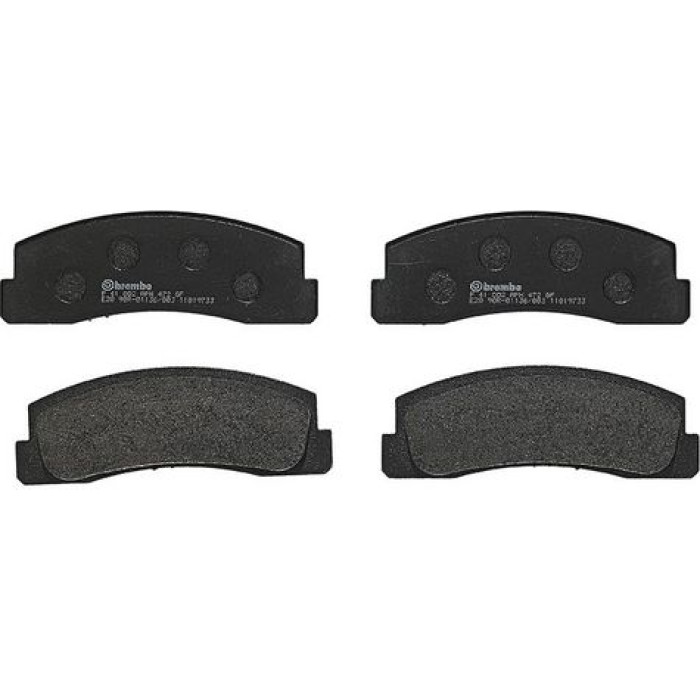 Brembo P 41 002 Bremsbelagsatz, Scheibenbremse PRIME LINE Brembo P 41 002 Bremsbelagsatz, Scheibenbremse PRIME LINE