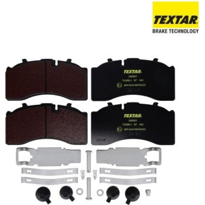 Textar 2926901 Bremsbelagsatz, Scheibenbremse Textar 2926901 Bremsbelagsatz, Scheibenbremse