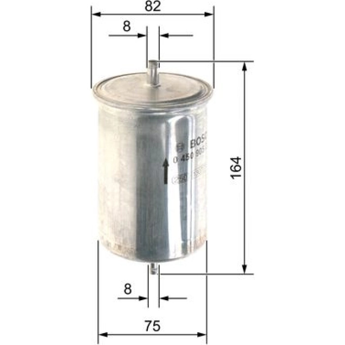 BOSCH 0 450 905 264 Kraftstofffilter F 5264 BOSCH 0 450 905 264 Kraftstofffilter F 5264