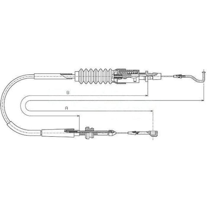Metzger 14.4305 Gaszug Metzger 14.4305 Gaszug