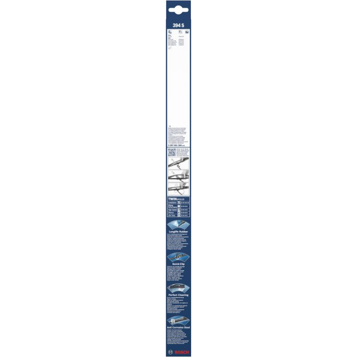 BOSCH 394 S Scheibenwischer Twin 3 397 001 394 BOSCH 394 S Scheibenwischer Twin 3 397 001 394