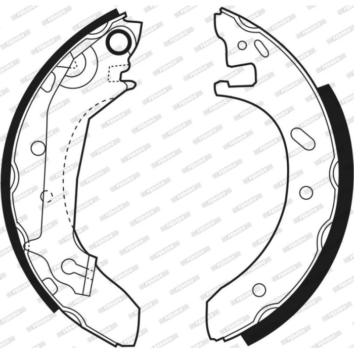 Ferodo FSB421 Bremsbackensatz PREMIER Ferodo FSB421 Bremsbackensatz PREMIER