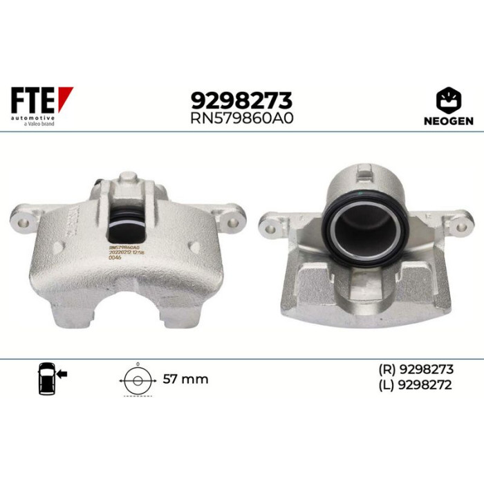 FTE 9298273 Bremssattel NEOGEN