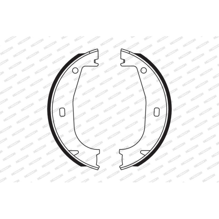 Ferodo FSB546 Bremsbackensatz, Feststellbremse PREMIER Ferodo FSB546 Bremsbackensatz, Feststellbremse PREMIER
