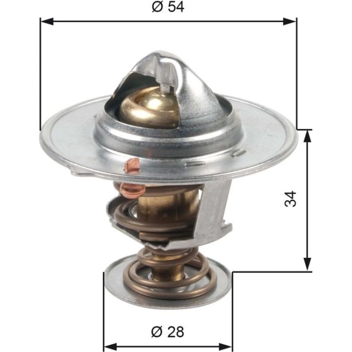 Thermostat, Kühlmittel TH47685G1 Thermostat, Kühlmittel TH47685G1