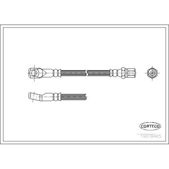 Corteco 19018465 Bremsschlauch
