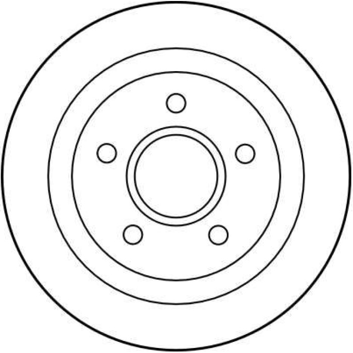 TRW DF2676 Bremsscheibe TRW DF2676 Bremsscheibe