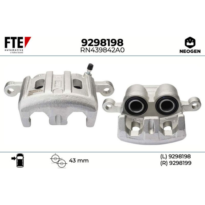 FTE 9298198 Bremssattel NEOGEN
