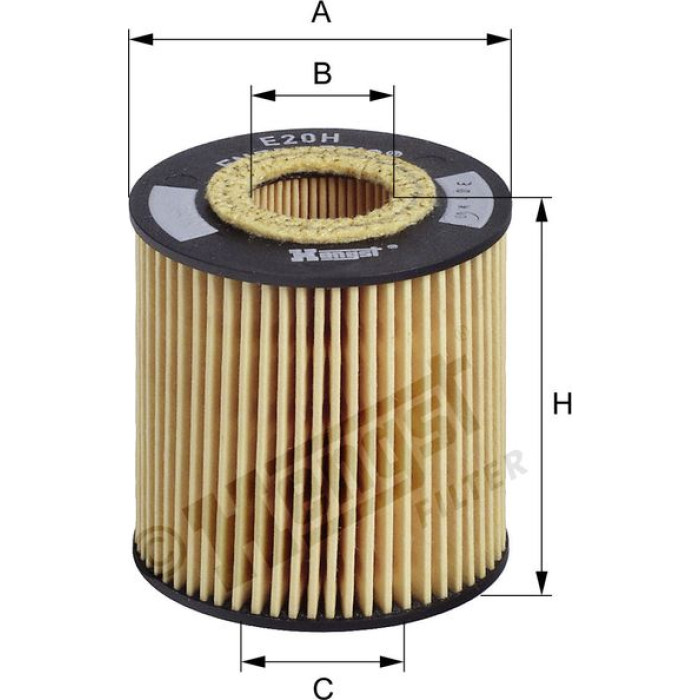 Hengst Filter E20H D79 Ölfilter Hengst Filter E20H D79 Ölfilter