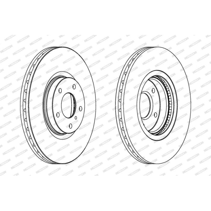 Ferodo DDF1505C-1 Bremsscheibe PREMIER Ferodo DDF1505C-1 Bremsscheibe PREMIER
