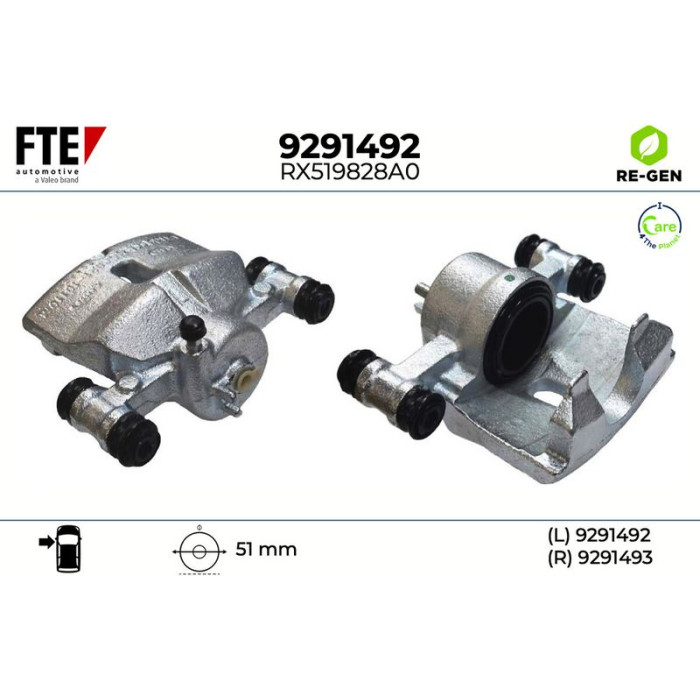 FTE 9291492 Bremssattel FTE 9291492 Bremssattel