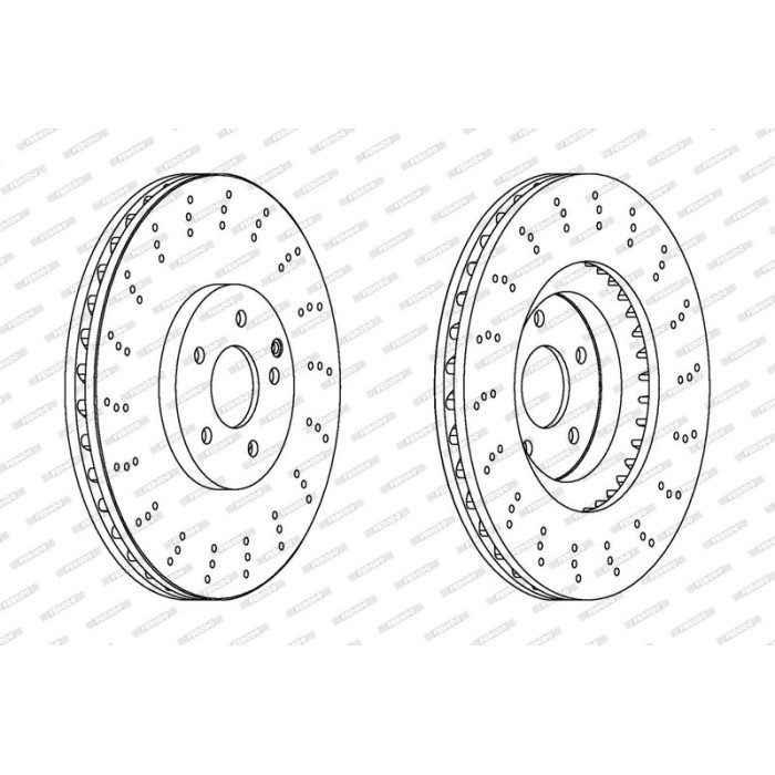Bremsscheibe DDF1650C-1