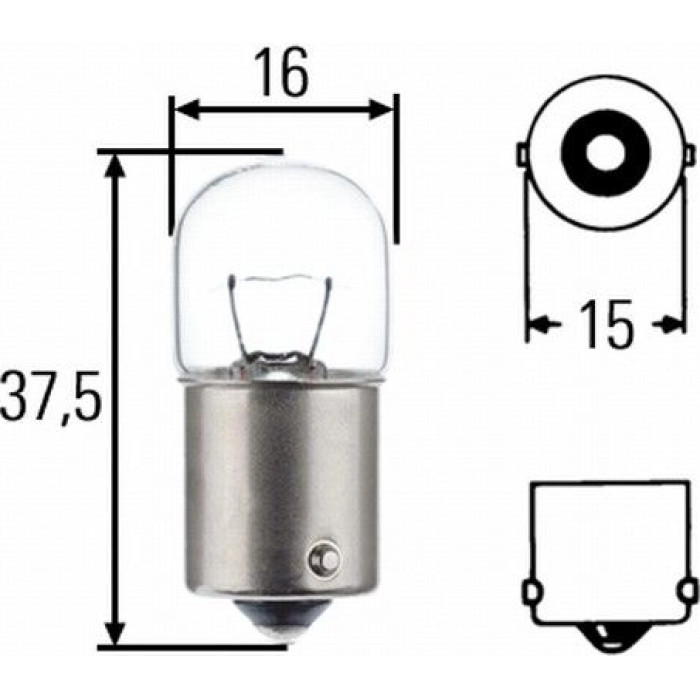 Hella 8GA 002 071-353 Glühlampe, Parkleuchte/Positionsleuchte Long Life Up to 3x Longer Lifetime Hella 8GA 002 071-353 Glühlampe, Parkleuchte/Positionsleuchte Long Life Up to 3x Longer Lifetime