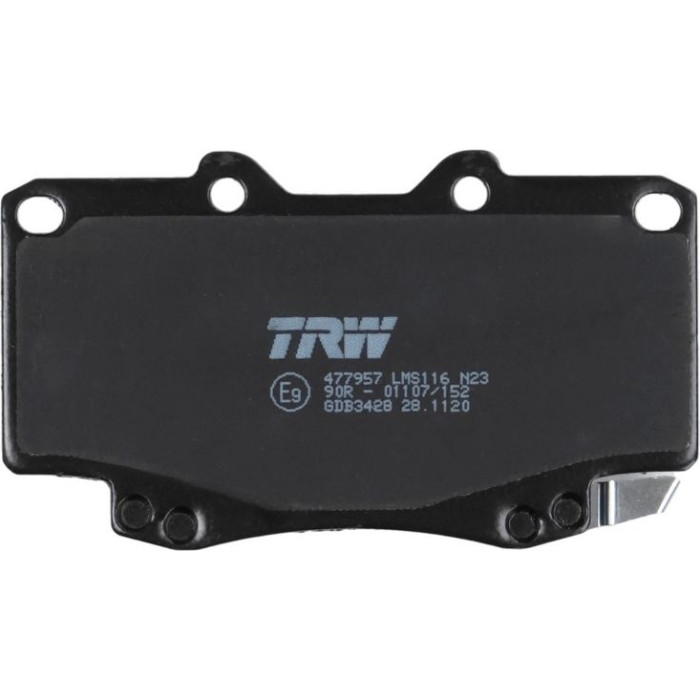 TRW GDB3428 Bremsbelagsatz, Scheibenbremse COTEC TRW GDB3428 Bremsbelagsatz, Scheibenbremse COTEC