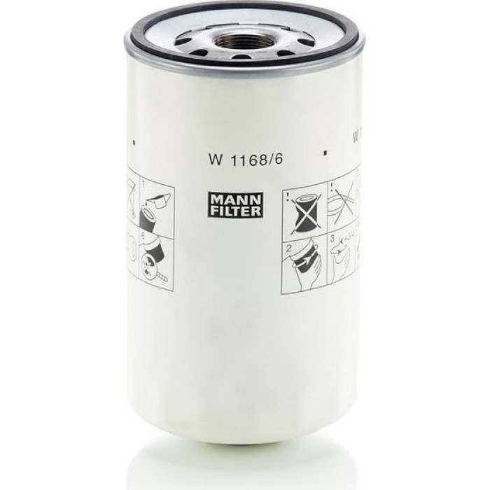 Mann-Filter W 1168/6 Ölfilter Mann-Filter W 1168/6 Ölfilter