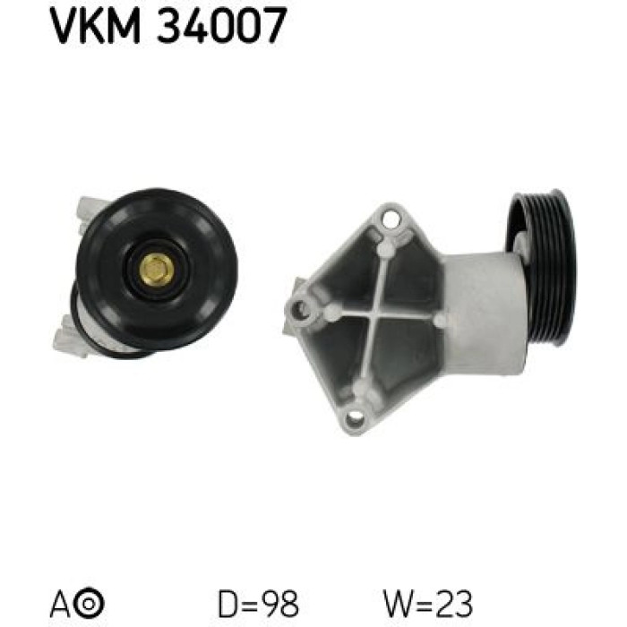 SKF VKM 34007 Spannrolle, Keilrippenriemen SKF VKM 34007 Spannrolle, Keilrippenriemen