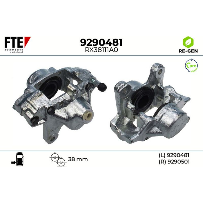 FTE 9290481 Bremssattel FTE 9290481 Bremssattel