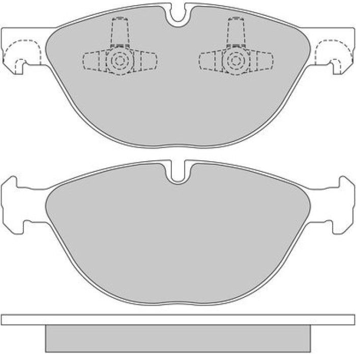 Metzger 1170592 Bremsbelagsatz, Scheibenbremse Metzger 1170592 Bremsbelagsatz, Scheibenbremse