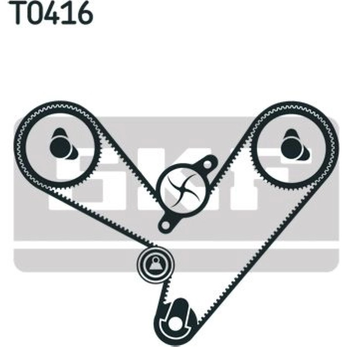 SKF VKMA 95003 Zahnriemensatz SKF VKMA 95003 Zahnriemensatz