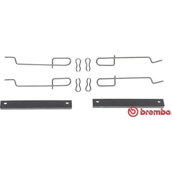 Brembo A 02 218 Zubehörsatz, Scheibenbremsbelag PRIME LINE