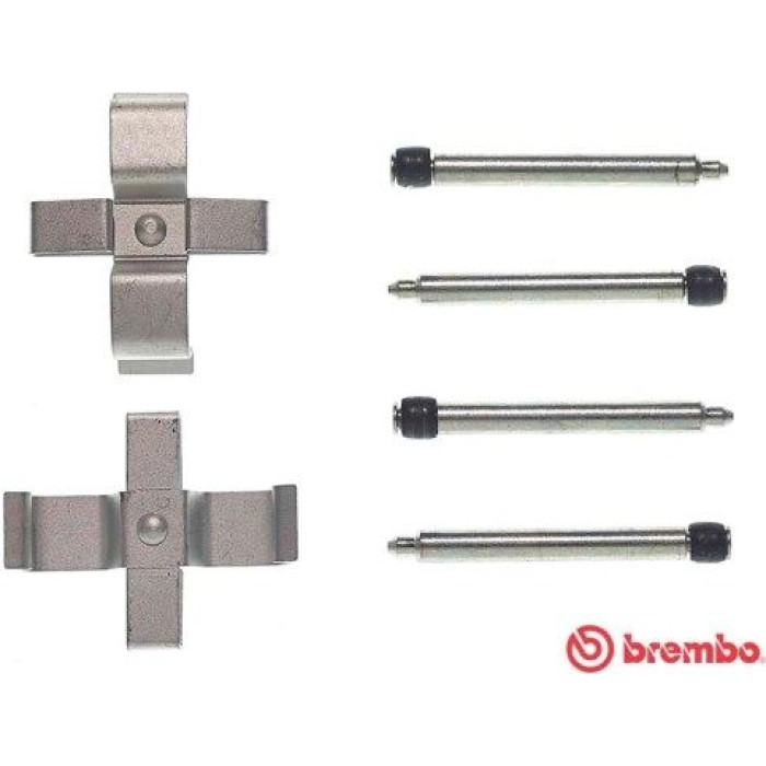 Brembo A 02 270 Zubehörsatz, Scheibenbremsbelag PRIME LINE Brembo A 02 270 Zubehörsatz, Scheibenbremsbelag PRIME LINE