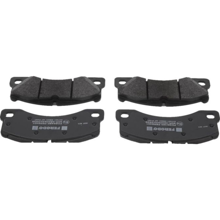 Ferodo FDB5420 Bremsbelagsatz, Scheibenbremse PREMIER ECO FRICTION Ferodo FDB5420 Bremsbelagsatz, Scheibenbremse PREMIER ECO FRICTION