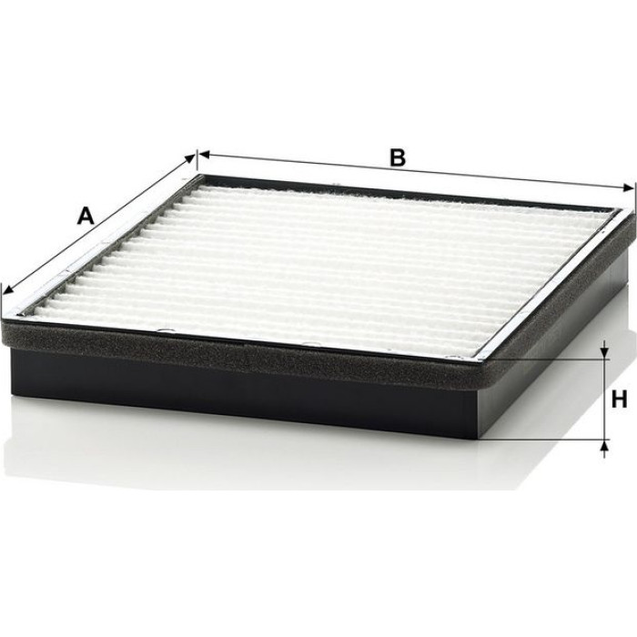 MANN-FILTER CU 2520 Innenraumfilter, Partikelfilter MANN-FILTER CU 2520 Innenraumfilter, Partikelfilter